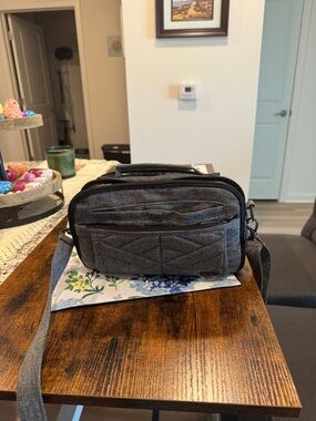lug Gray scoop Crossbody Bag